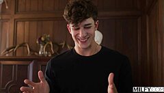 milfy blonde teacher millie keeps bad boy after school