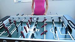 Petite 18+ Teen Gets Rough Fucking With Wet Pussy And Blowjob!