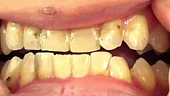 fifi foxx does mouth vore close up with gummy bears