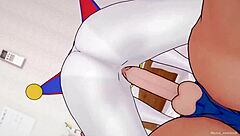 Pomni TAKES OFF TOWEL TO FUCK