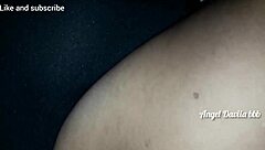 Latina ebony double penetration with dildo and cock!