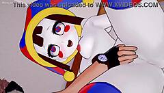 Pomni TAKES OFF TOWEL TO FUCK