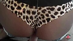 Can you handle POV panty creampies with doggystyle bent over interracial ass moaning?