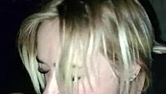 sexy anime girl sucking cock in truck at city center spot