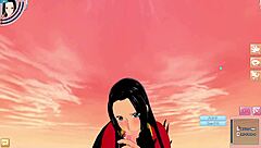 i'm watching onepiece boa hancock pov 3d anime game