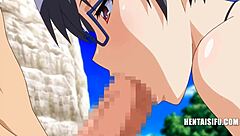 Girls Working At Erotic Animation Company Fuck Their Only Male Intern