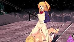 Oshi no Ko Hoshino Ruby hentai videos feature gameplay with uncensored content from TheReal3DStories 2.