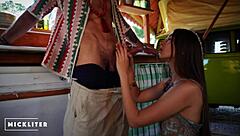 Relentless hippie had sex with me at woodstock festival for three days.