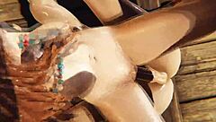 Horizon Zero Dawn - Aloy Gets Creampied - 3D Porn