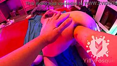 Yiffyfosque's Lesbian Anal Fisting With Huge Giraffe Dildo