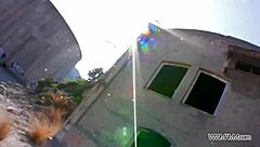 i watched teeny redhead open her ass for stranger in public