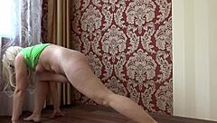 Is This Amateur Shoot Hiding A Hairy Pussy And Booty In White Panties?