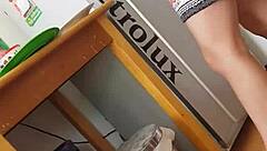 camara espia a sobrina sin calzon