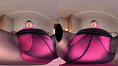 I shared a room with my busty female boss Haruna Osako on a business trip and had a one-night creampie affair.