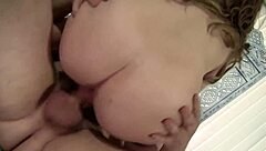 Kali James Rides Older Man's Cock