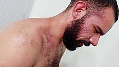 After soccer want bareback blowjob to relax with monster cock