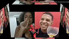 Polish brunette blows cock after party hardcore sex