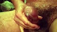 Ron jerks off wildly in this hot gay masturbation scene!