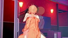 Chisato And Takina's Intense Hentai Sex