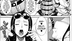 Denki Kaminari from My Hero One Piece, in a collection of erotic images