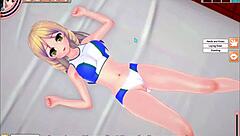 The SCHOOLGIRL Visits The INFIRMARY In Koikatsu.