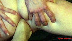 Enjoying intense anal pleasure with a horny amateur partner