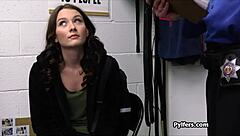 Horny mall cop fucking that juicy pussy?