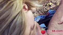 Lily ray, the teasing teen babe, got banged outdoors on summer day