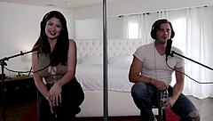 Curvy Alyx Star Rides Nathan Bronson Like a Pro Rider