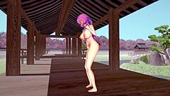 3d hentai indian babe with huge ass and tits getting ridden hard in anime style