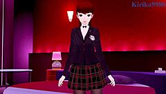 Elizabeth And Yoshizawa Sisters In Intense Creampie Sex - Persona Hentai.