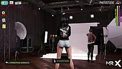 Boss Girl Undresses Girl