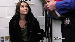 Horny mall cop fucking that juicy pussy?