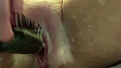 Lockdown Saturday, I'm masturbating in the shower with toys, feeling so good 😍