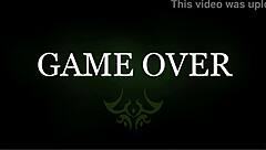 In the succubus game, a delicious footjob leads to an epic game over.