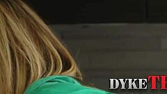 Lezdomina devours babe's ass with passion!