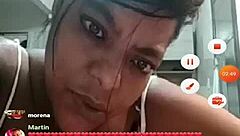 brazilian bbw with big tits teases on webcam