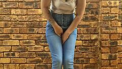 Tattooed Slut Engages in Messy Pissing Indoors and Outdoors, Naked or Clothed, in Homemade Compilation