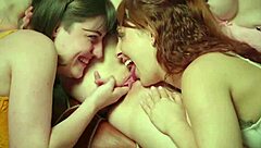 Smoking hot babes strap on for sex!