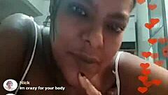 brazilian bbw with big tits teases on webcam