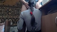 I guide her head to make me cum quick. She nails it every time!