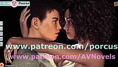 Adult cartoons and visual novels with erotic content