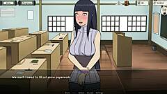 Naruto trainer Dinaki in steamy hentai action with Hinata