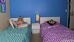 Step Dad Gets Jerked Off by Eager Hands in Intense Cumshot Scene