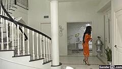 What Secrets Do Tgirls Eva Maxim and Angelina Hide in Anal Play?