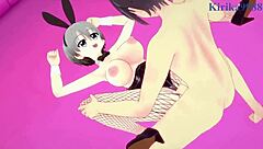 Hana Uzaki And Yanagi Uzaki Bunny Girl Intense Creampie Hentai