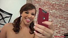 babysitter alison rey answers questions in pov interview for casting