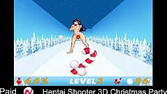 hentai shooter 3d christmas party with big tits monsters uncensored
