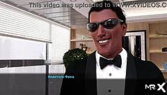 Hentai Girl Flashes Ass In Office