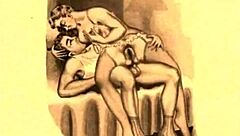 Vintage erotic drawings